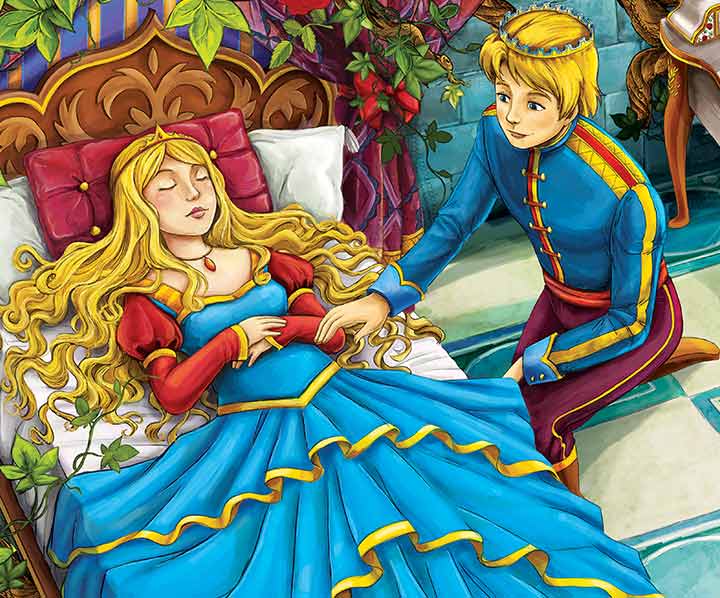 Sleeping Beauty fairy tale for kids