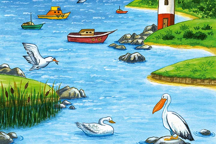 The Six Swans fairy tale for kids