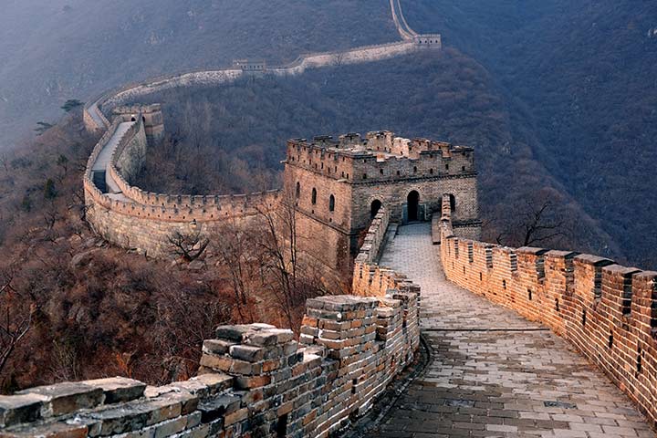 Building facts of the Great Wall of China