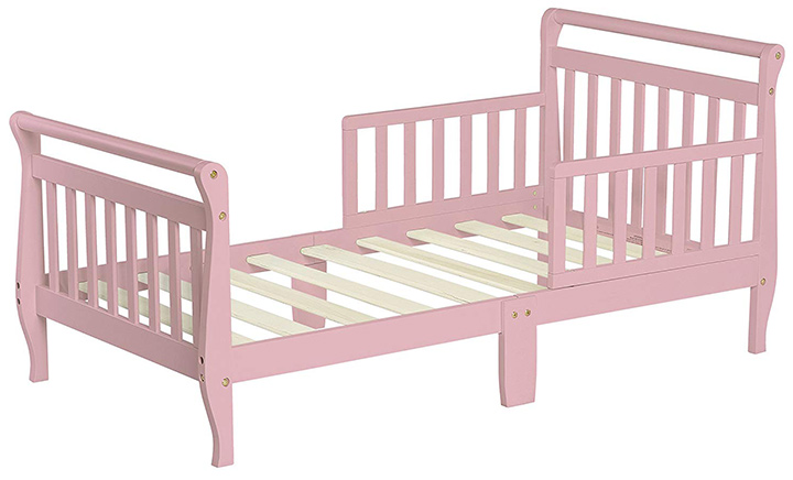 Classic Sleigh Toddler Bed By Dream On Me