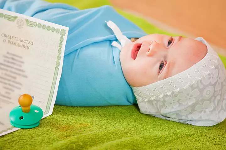 Fill In The Birth Certificate