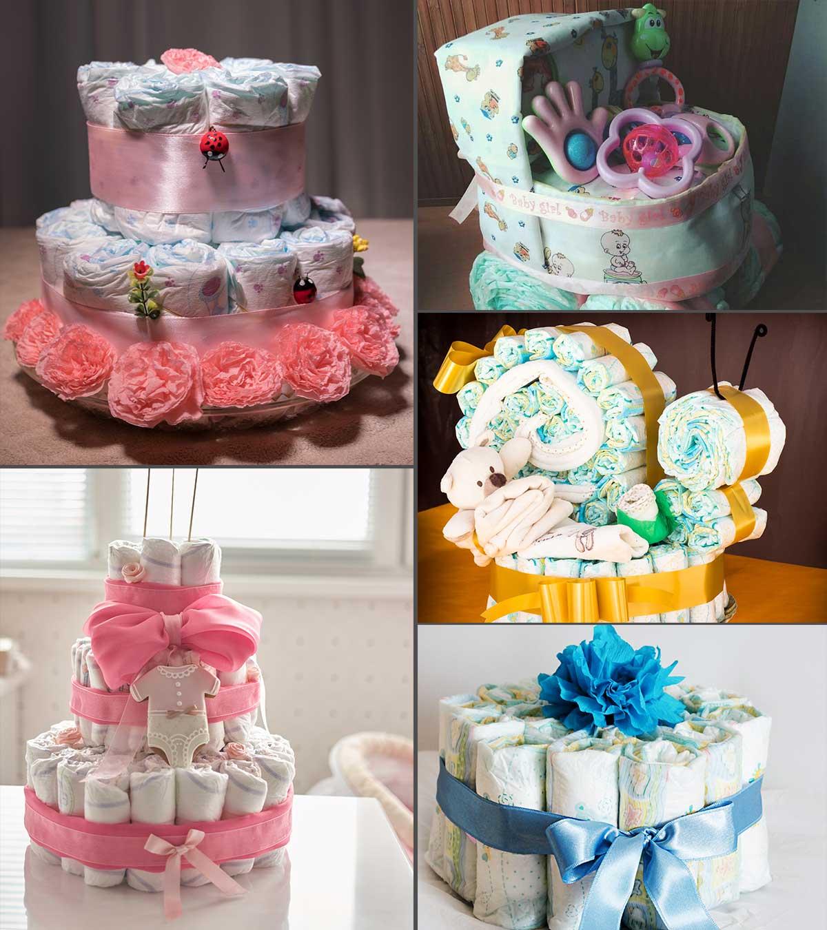 Diaper Cake Assembly