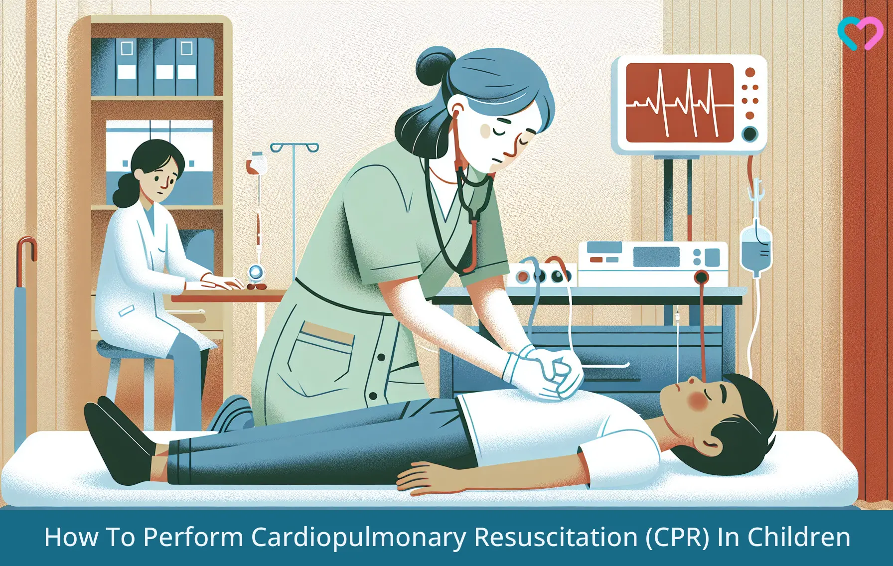 How To Perform Cardiopulmonary Resuscitation (CPR) In Children_illustration