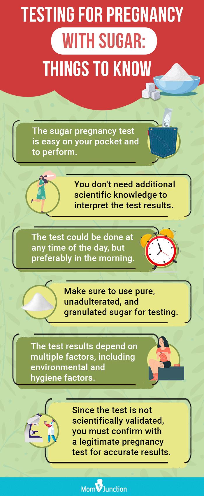 sugar pee test