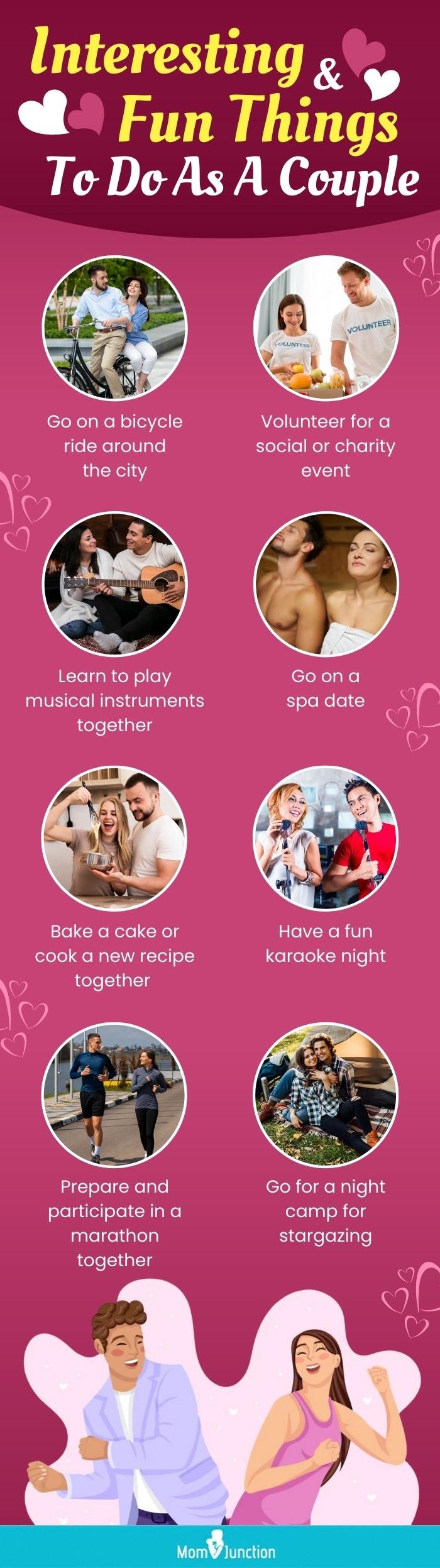 interesting and fun things to do as a couple (infographic)