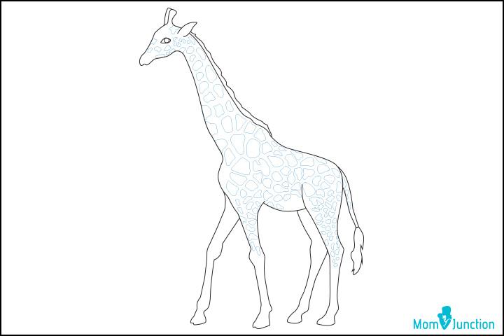 How To Draw A Giraffe An Easy StepByStep Tutorial