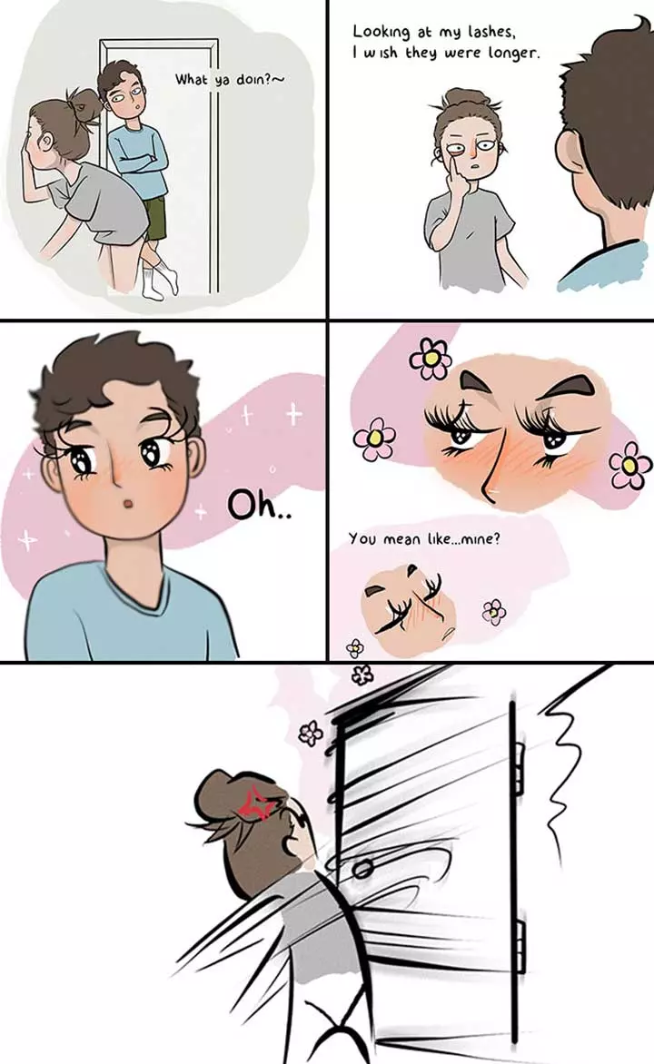 The Eyelash War!