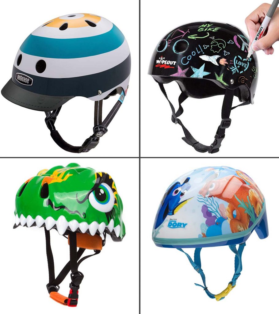 Kids Cycle Helmet for 2-5 Years old boys and Girls Lightweight Bike Helmet Kids Cartoon Helmets Multi-Sport Safety Toys for Kids Protection Gear Gifts for Boys Girls 