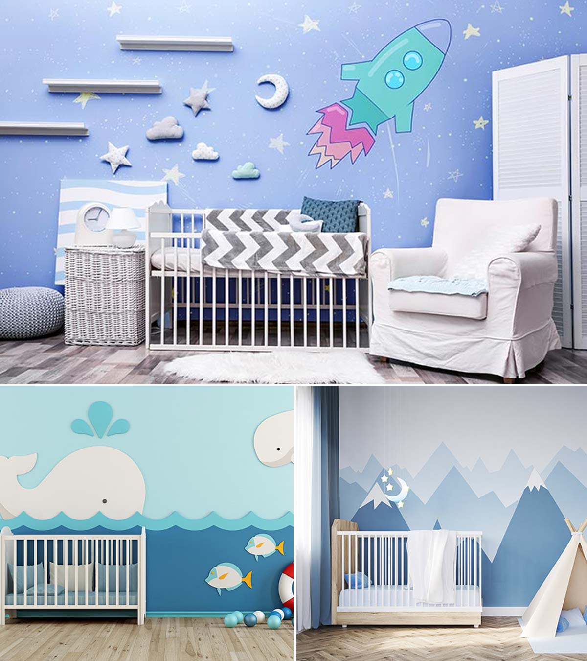 17 Modern And Creative Baby Boy Nursery Room Ideas