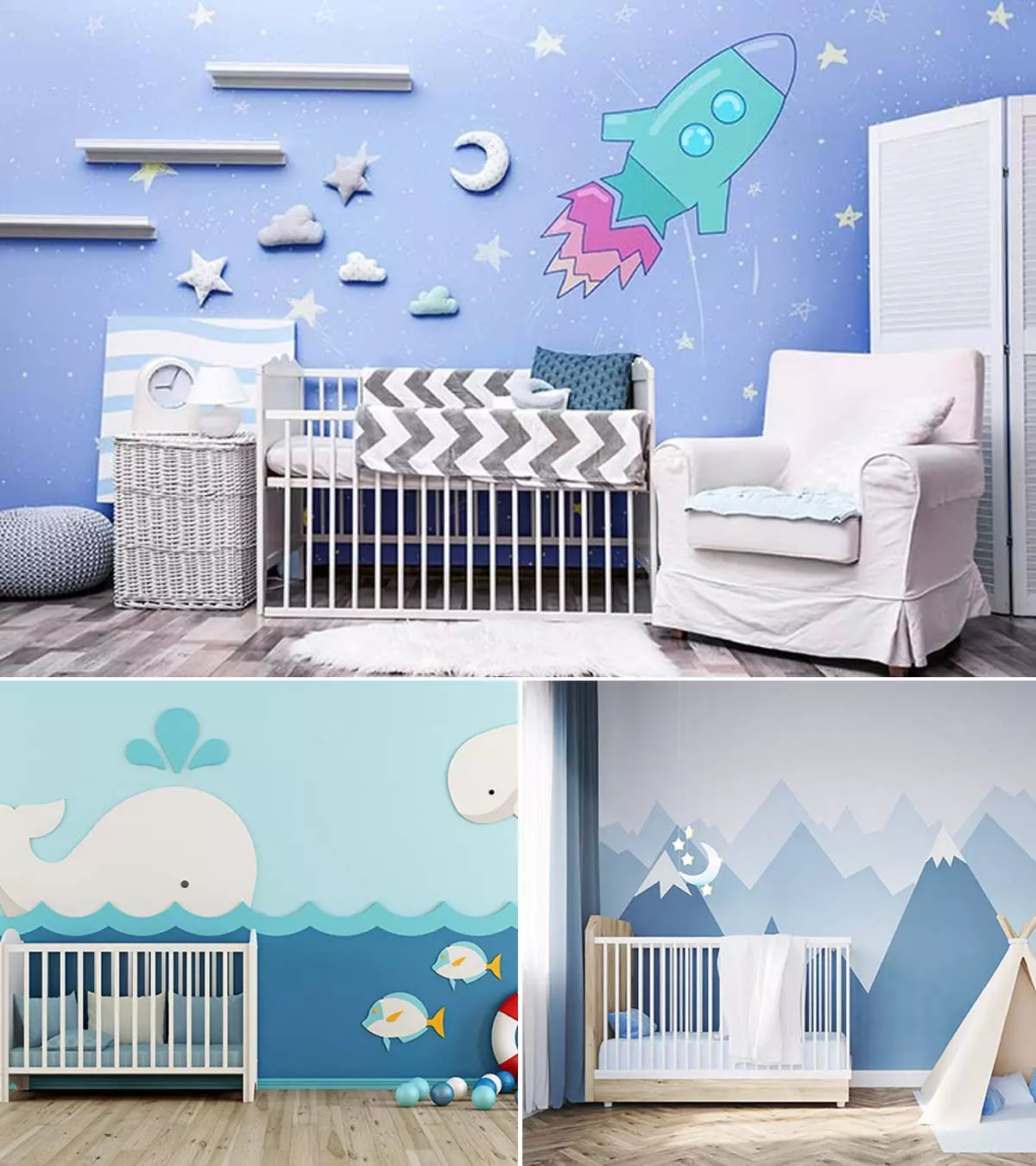 17 Modern And Creative Baby Boy Nursery Room Ideas