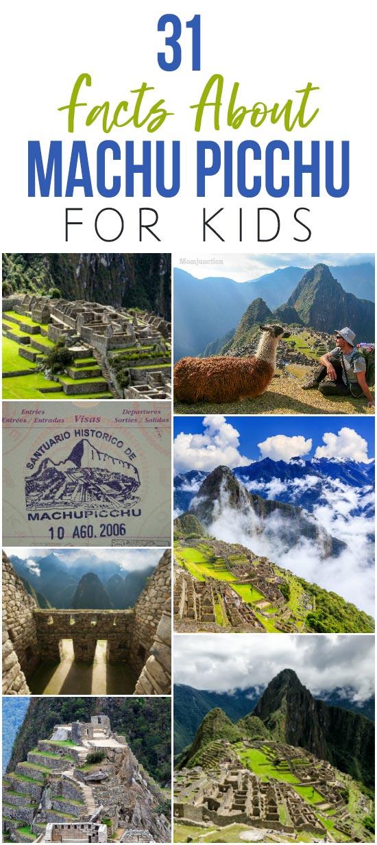 31 Fascinating Facts About Machu Picchu For Kids