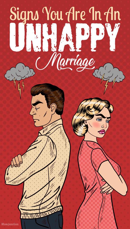 8 Signs You Are In An Unhappy Marriage