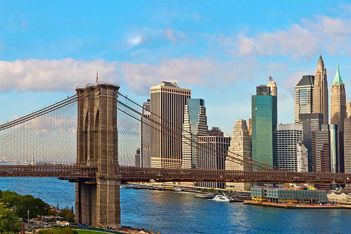 Brooklyn Bridge, geography quiz for kids