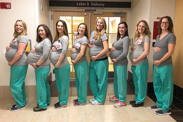 Delivery Unit Nurses Are Pregnant