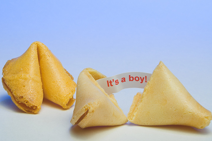 Fortune cookies for pregnancy announcement ideas