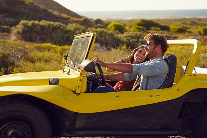 Go on a long drive, date idea for couples