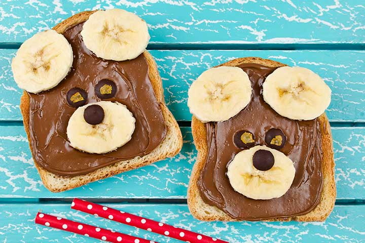 Jazz Up Your Bread food game for kids