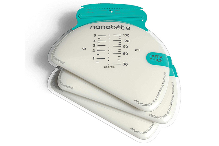 Nanobebe Breast Milk Freezer Storage Bags