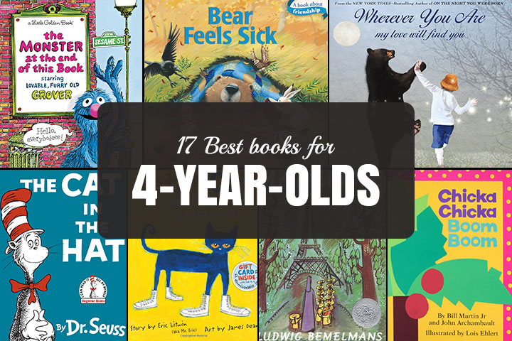 17 Best books for 4 year old children