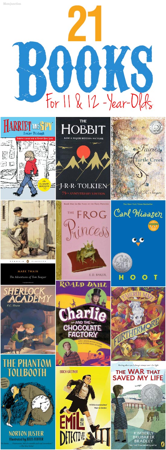 21 Best Books for 11 and 12 Year Olds