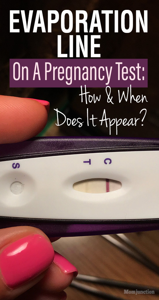 Evaporation Line On A Pregnancy Test Positive Or Negative 