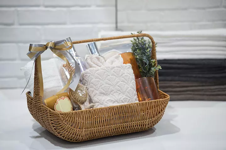 Home spa basket