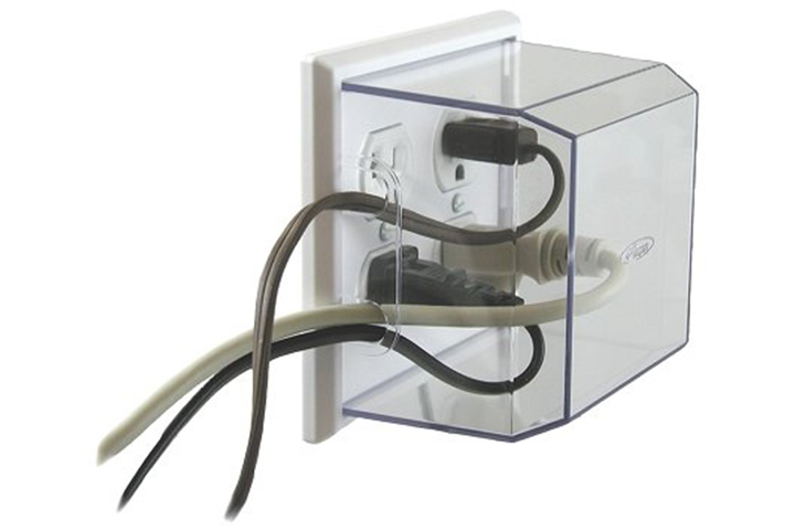LectraLock Duplex Style Outlet Cover