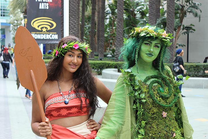 Moana family costume.