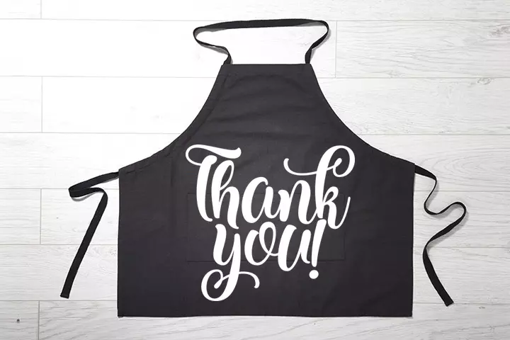 Personalized apron