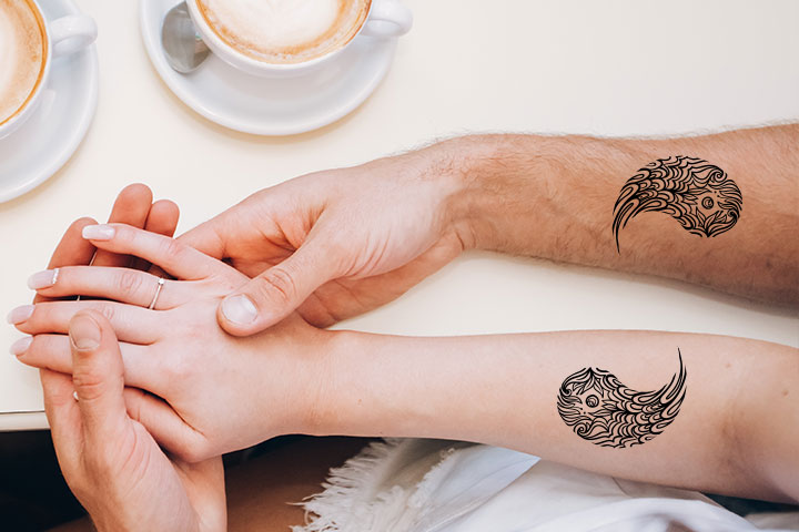 Yin Yang Tattoo Designs for Couples - wide 6