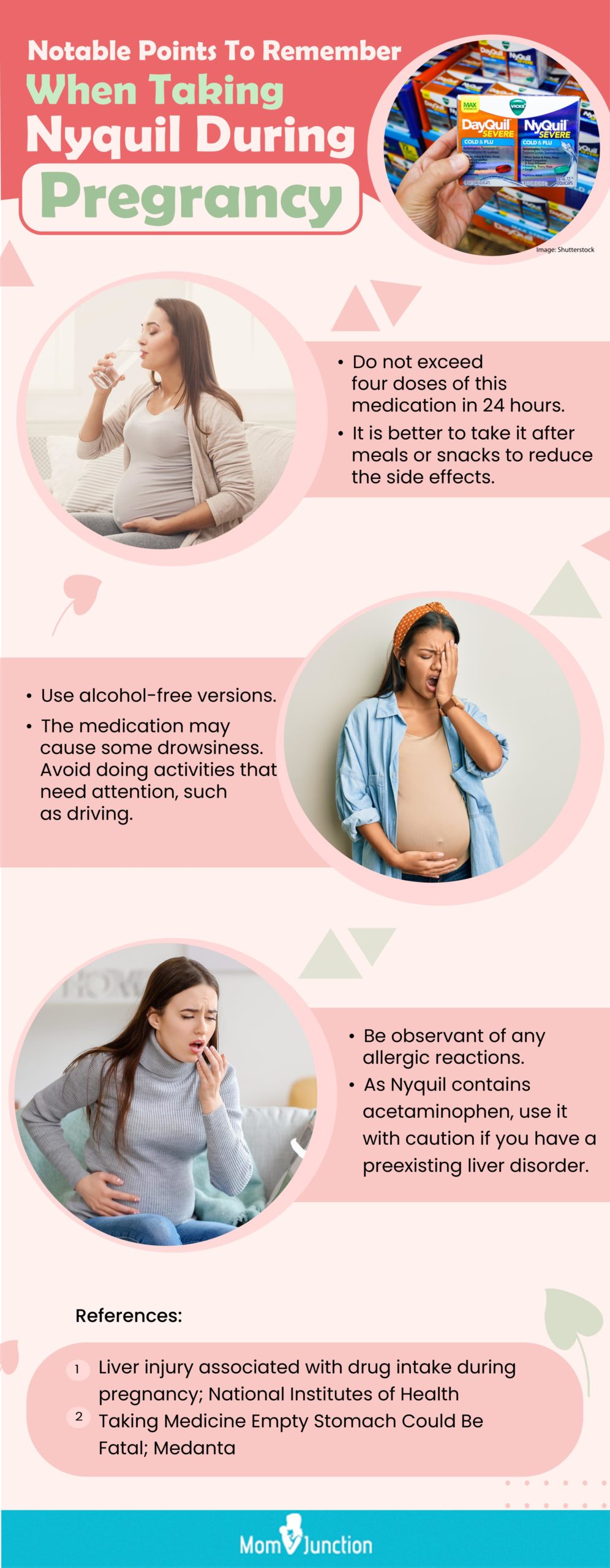 怀孕期间服用奈奎尔需注意的事项(信息图)