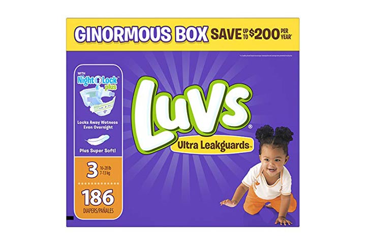 4. Luvs Ultra Leakguards Diapers