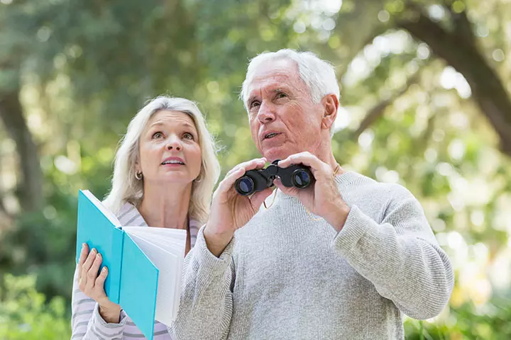 bird watching as hobbies for couples