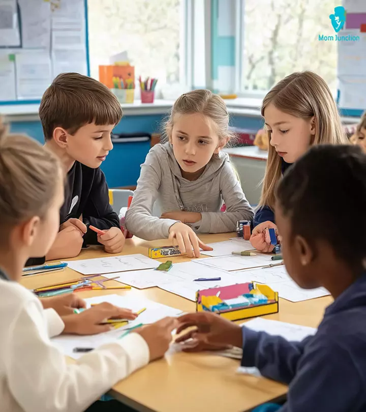 Children-Engaged-In-A-Lively-Debate