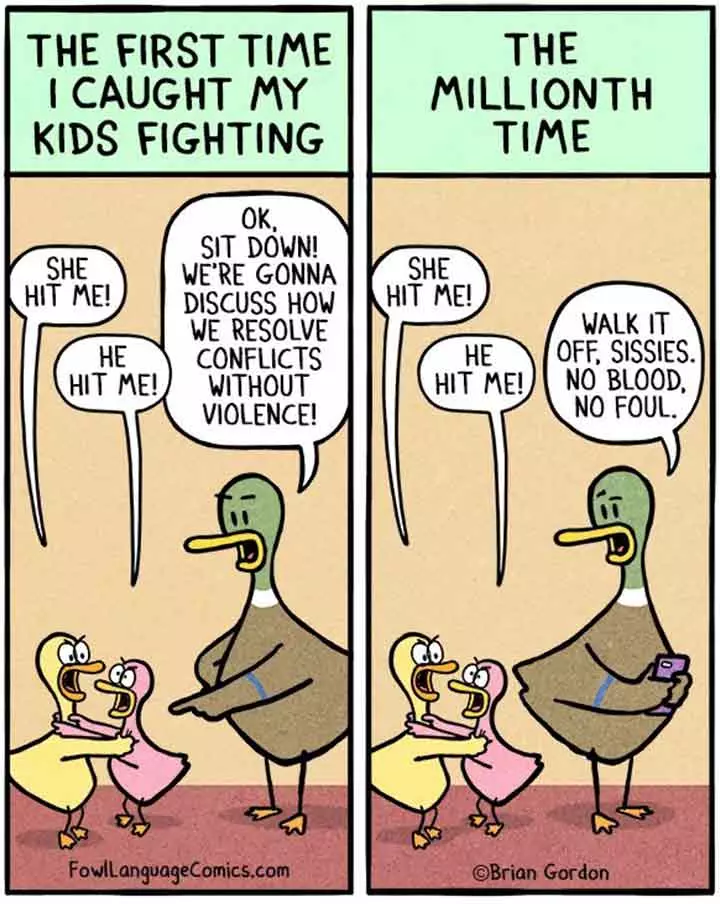 Fighting Becomes An Everyday Thing