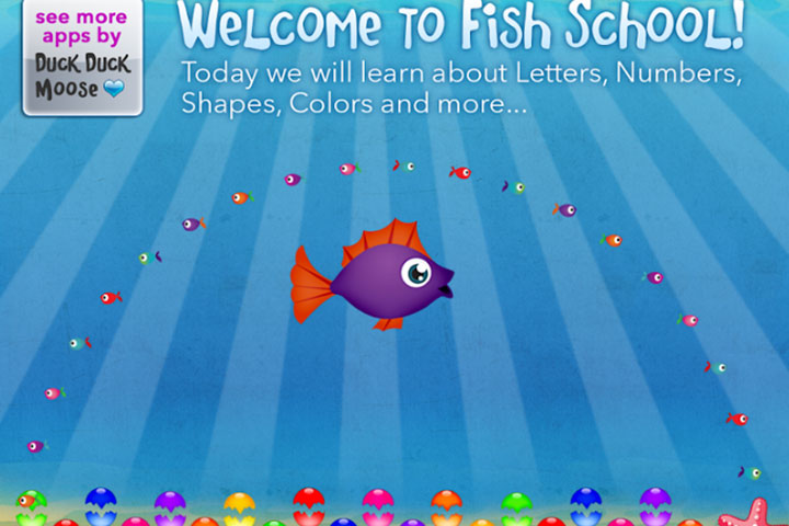 Fish School, reading apps for kids