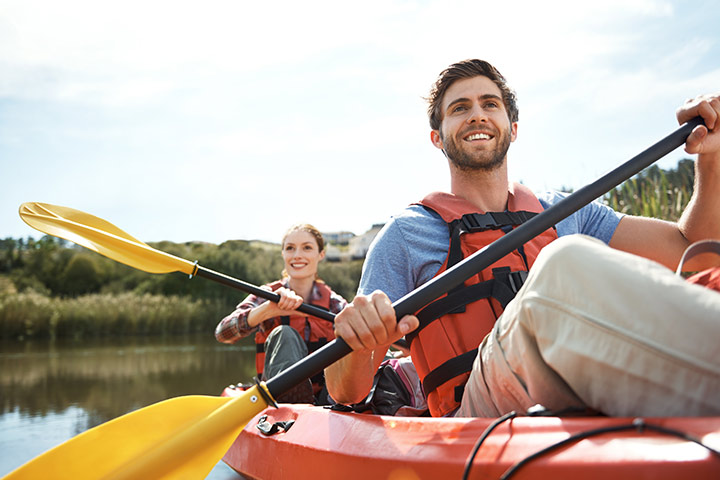 kayaking as hobbies for couples