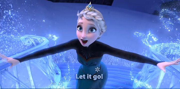 Let it go, from Frozen by Demi Lovato