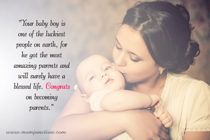 Welcoming quotes for a newborn baby boy
