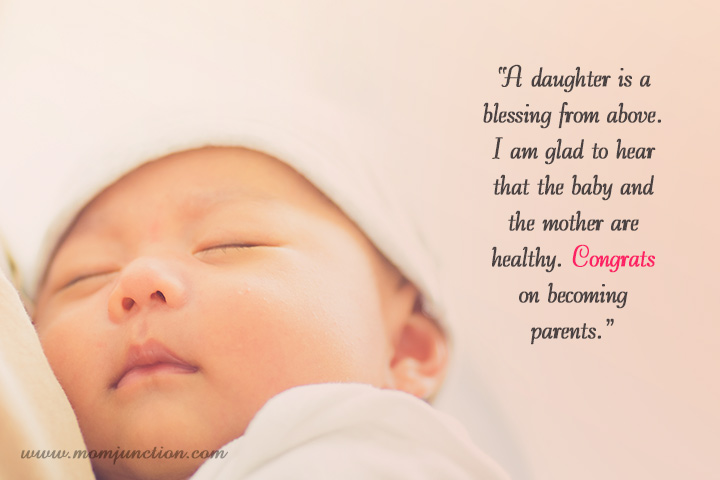 Quotes & wishes for a newborn baby daughter