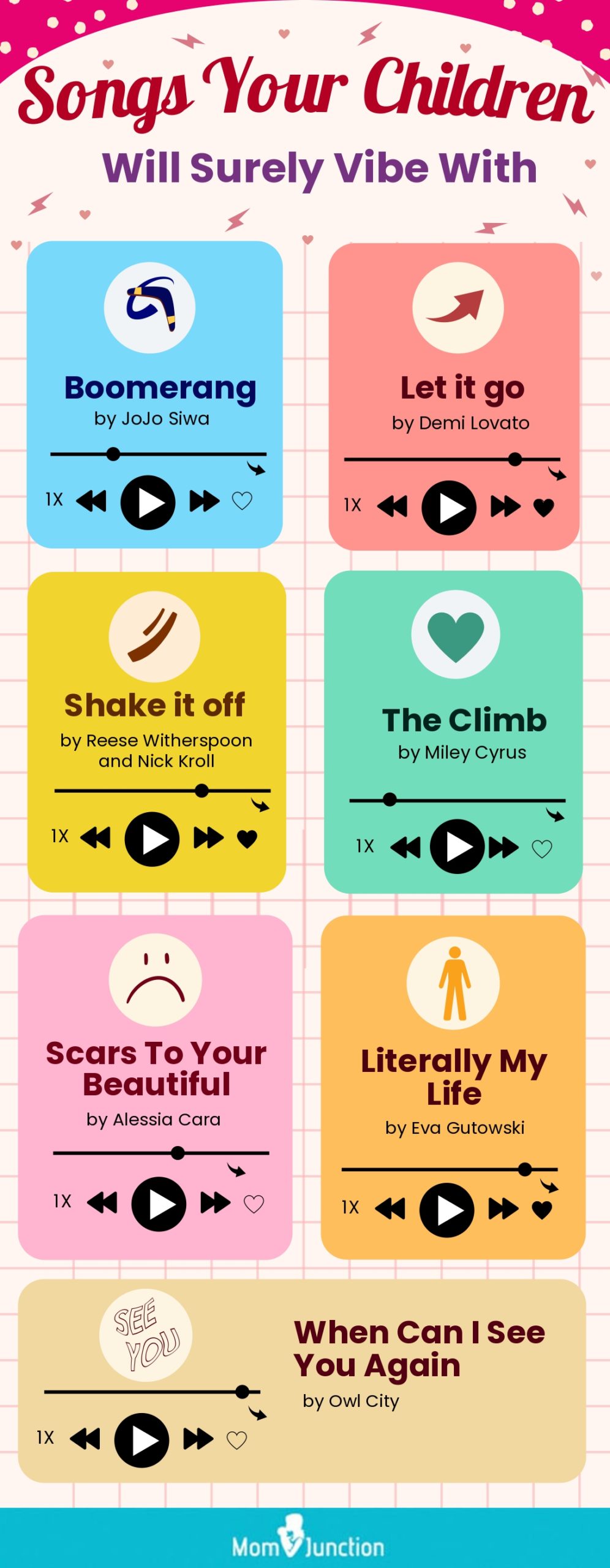 songs your children will surely vibe with (infographic)