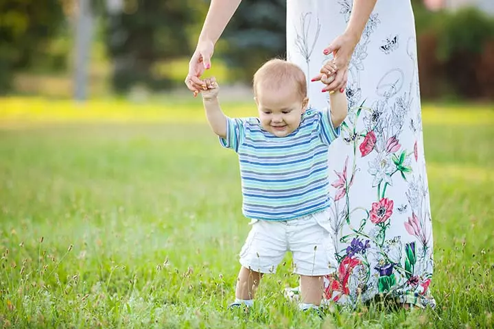 Try To Help Your Baby Walk