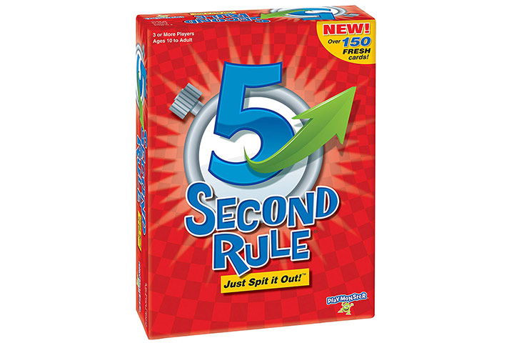 5 Second Rule, family board game