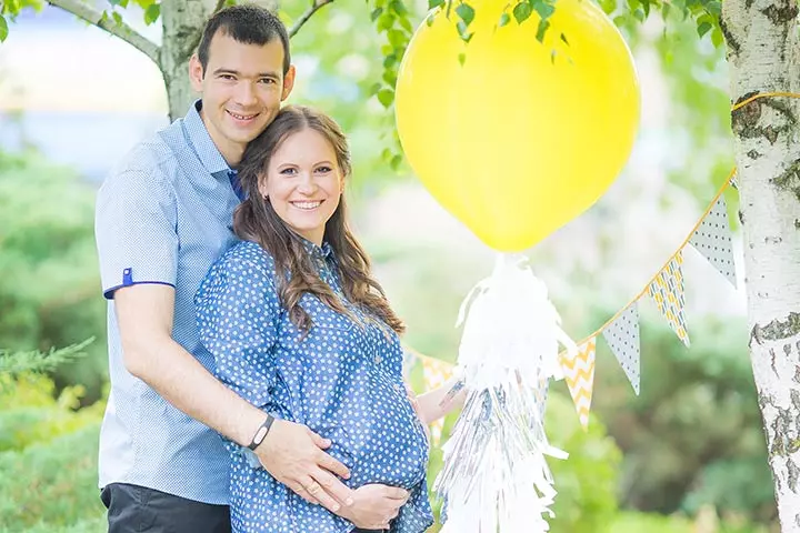 Balloon pop for gender reveal ideas