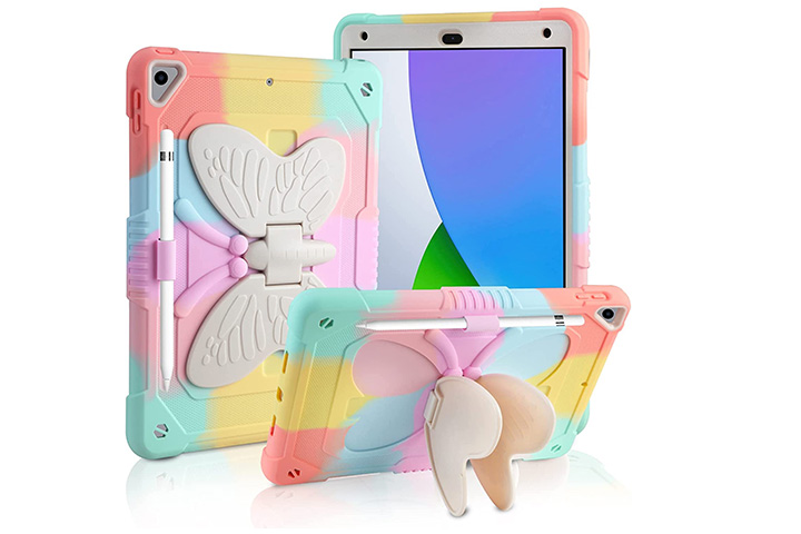 Best Heavy-Duty Vofuoe iPad Butterfly Case