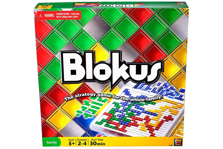 Blokus, family board game