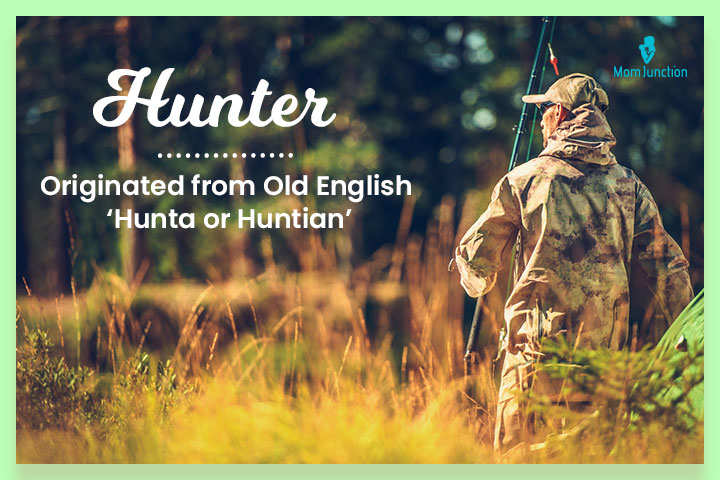 Hunter, occupational British surname