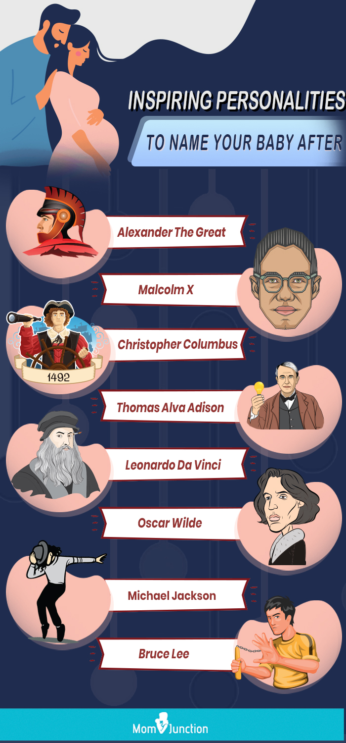 inspiring personalities to name your baby after (infographic)