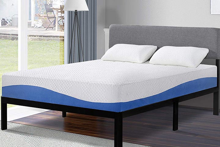 serene sleep memory foam mattress set