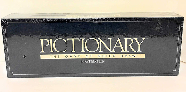 Pictionary, family board game